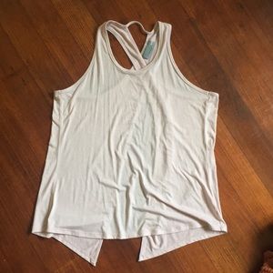 Athleta Light mauve/pink yoga flowy top